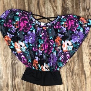 Candie’s Floral Blouse